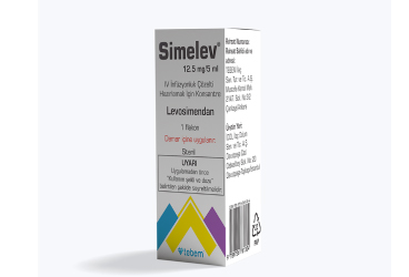 SIMELEV 12,5 MG/5 ML IV INFUZYONLUK COZELTI HAZIRLAMAK ICIN KONSANTRE